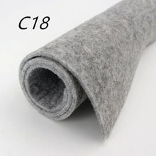 Load image into Gallery viewer, 3mm Thickness 30x30cm Polyester Cloth Non Woven Felt For DIY Sewing Dolls Crafts Pattern Materials Bundle Home Decorations 1Pc
