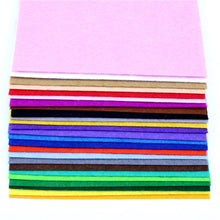 Load image into Gallery viewer, 30*30cm Nonwoven Felt Fabric Diy Craft Handmade Wool Felt Flowers Toys Dolls Cloth Needle Felt Material Home Decorated Supplies