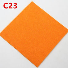 Load image into Gallery viewer, 30*30cm 2mm Thick Fabric Handmade Felt Coloful Nonwoven Polyester Flowers Cloth For DIY Dolls Crafts Needlework Sewing Materials
