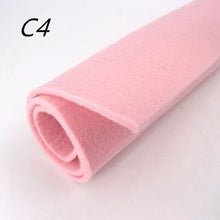 Load image into Gallery viewer, 3mm Thickness 30x30cm Polyester Cloth Non Woven Felt For DIY Sewing Dolls Crafts Pattern Materials Bundle Home Decorations 1Pc
