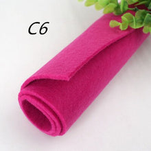 Load image into Gallery viewer, 3mm Thickness 30x30cm Polyester Cloth Non Woven Felt For DIY Sewing Dolls Crafts Pattern Materials Bundle Home Decorations 1Pc

