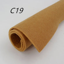 Load image into Gallery viewer, 3mm Thickness 30x30cm Polyester Cloth Non Woven Felt For DIY Sewing Dolls Crafts Pattern Materials Bundle Home Decorations 1Pc
