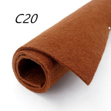 Load image into Gallery viewer, 3mm Thickness 30x30cm Polyester Cloth Non Woven Felt For DIY Sewing Dolls Crafts Pattern Materials Bundle Home Decorations 1Pc
